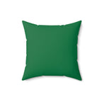 Big Nick Energy-Spun Polyester Square Pillow (Dk Green)