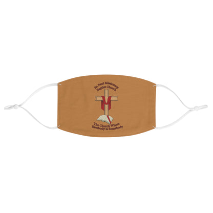 St. Paul Missionary Baptist Church Face Mask — Brown