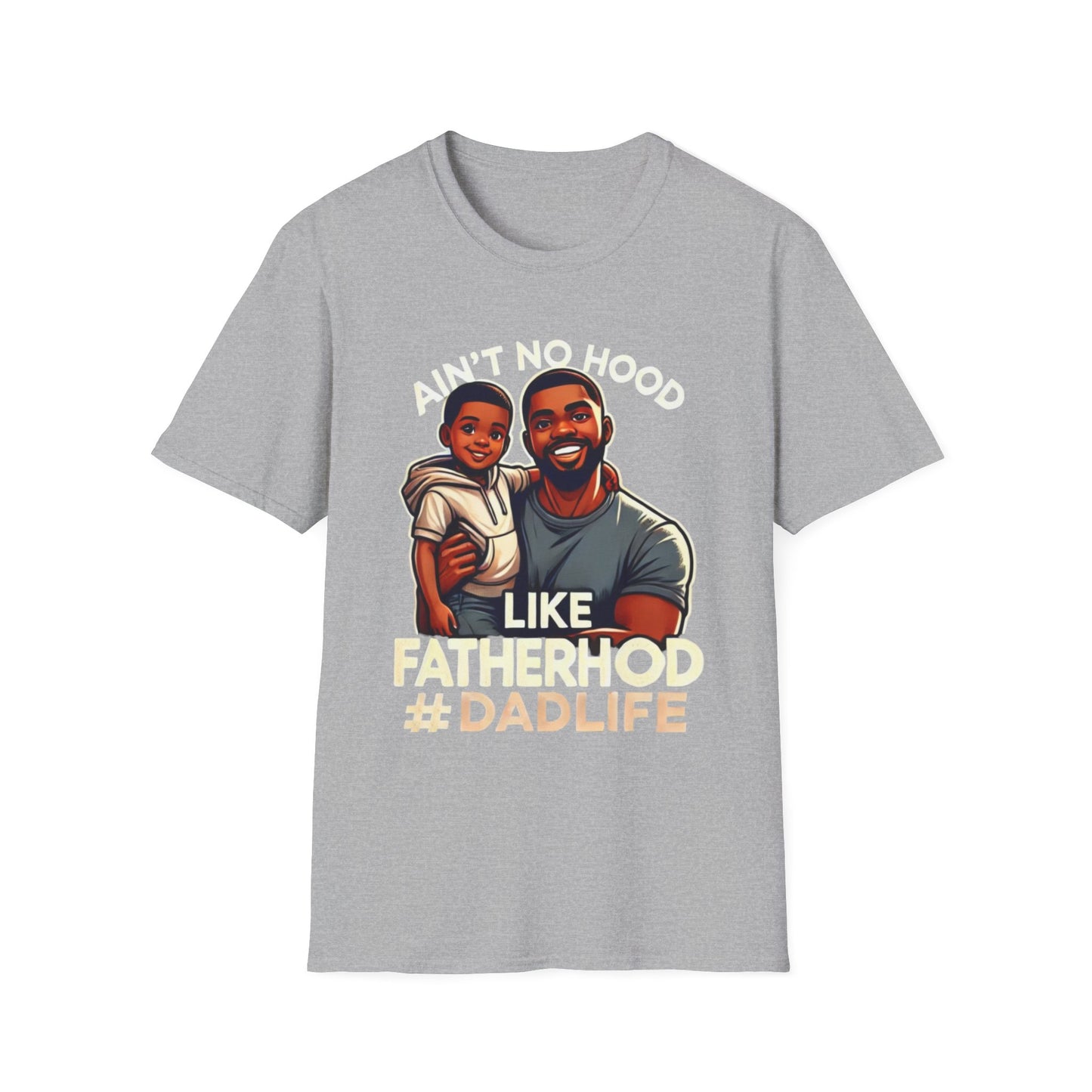 Dad Life Unisex Softstyle T-Shirt, Gift for Father's Day