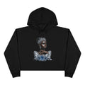 Princess Silver Crop Hoodie