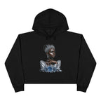 Princess Silver Crop Hoodie