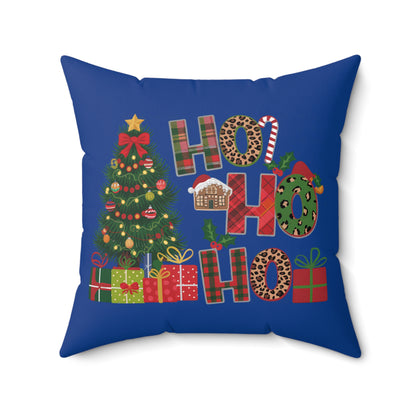 Ho Ho Ho-Christmas Tree-Dark Blue