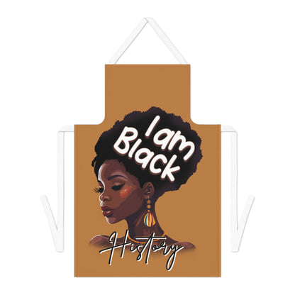 I Am Black History-Adult Apron (AOP)