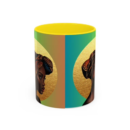 Queen Moon Accent Coffee Mug - 11oz & 15oz