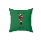 They Not Like Us 2- (Dk Green) Spun Polyester Square Pillow