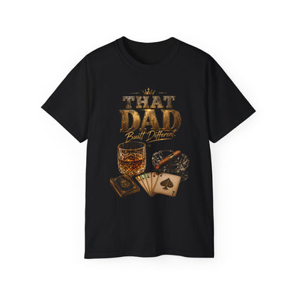 That Dad Poker & Whiskey T-Shirt — Father’s Day Gift for Poker-Loving Dads