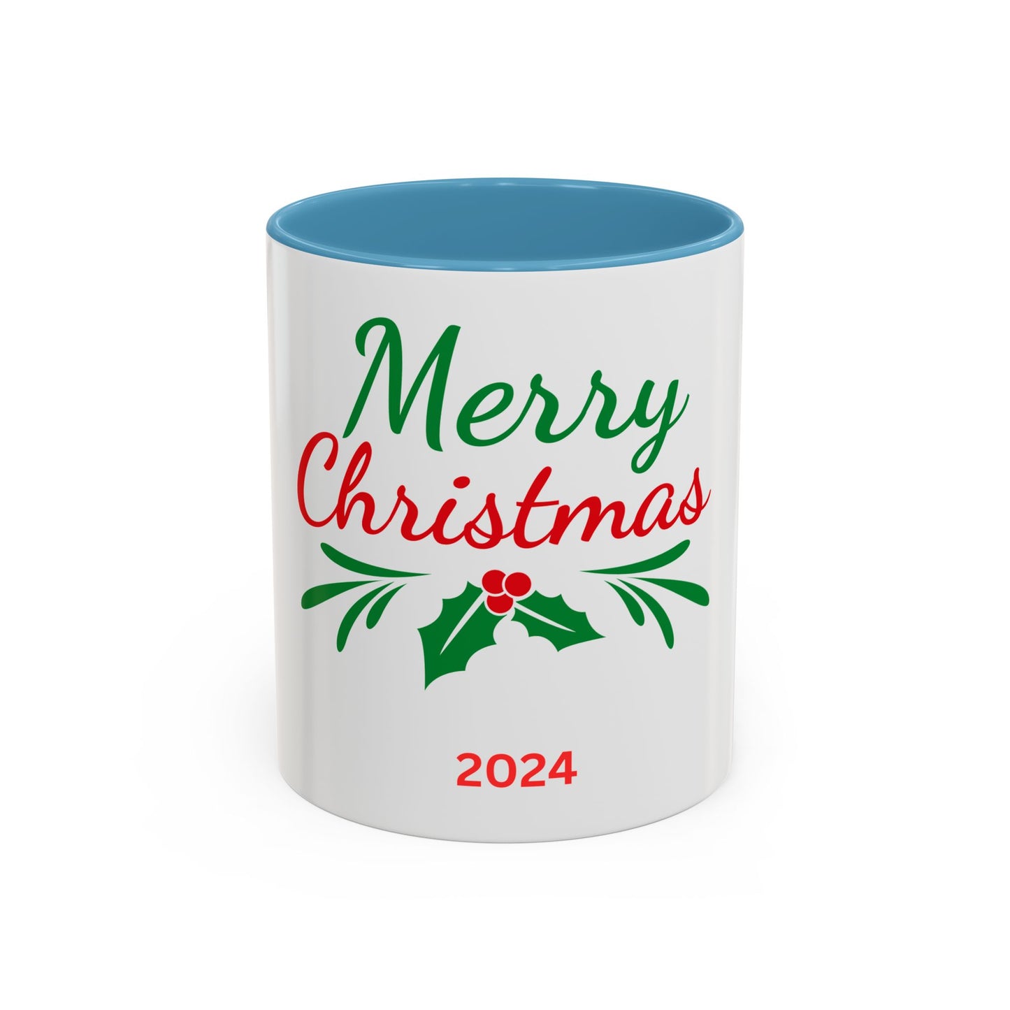 Merry Christmas Holly Mug