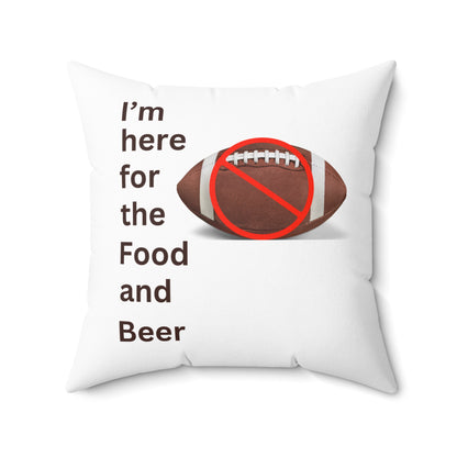 I'm just here for the food and beer