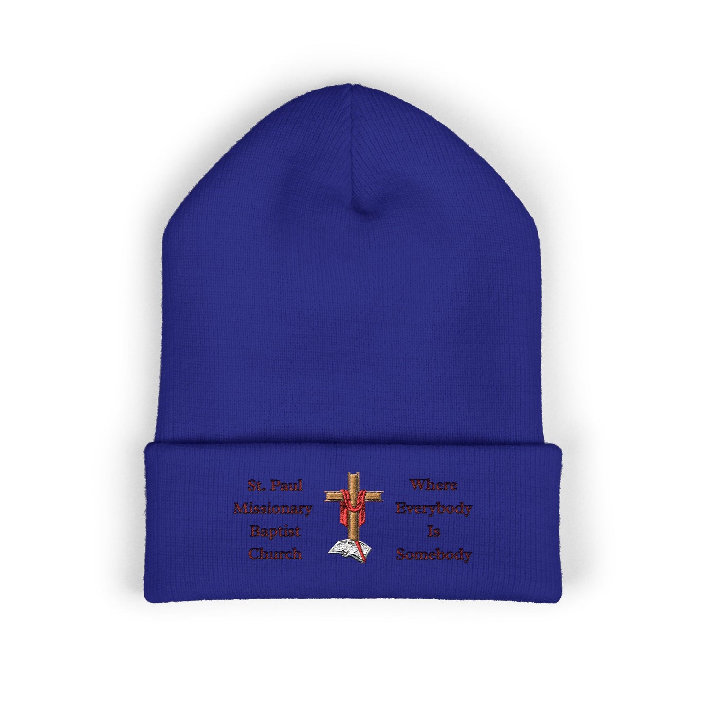 Church Classic Embroidered Cuffed Beanie