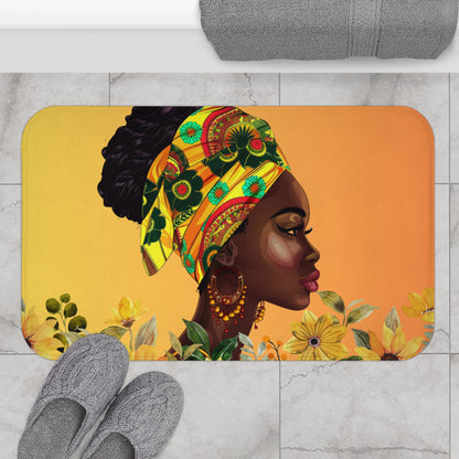 Queen Sunflower Bath Mat