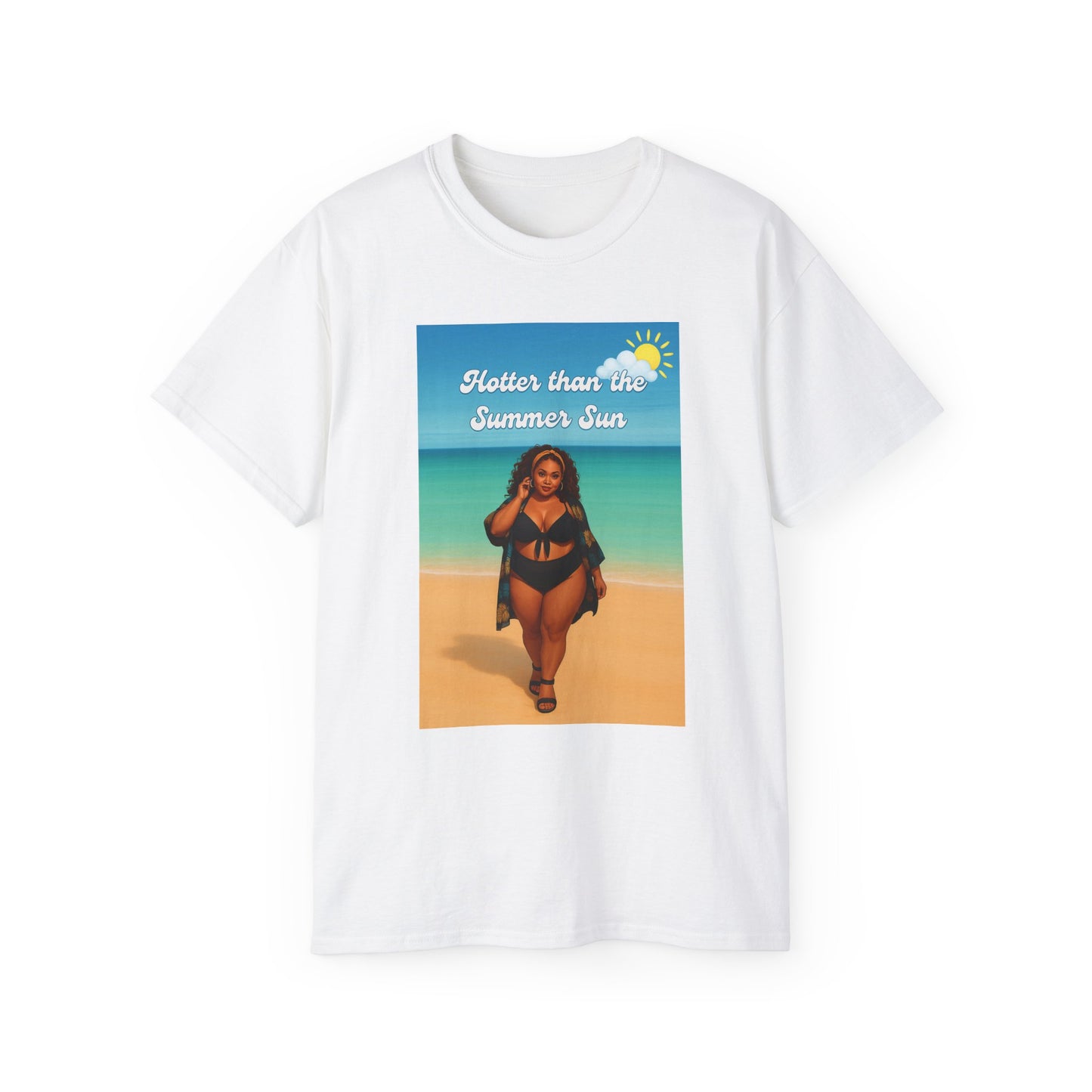Hotter Than the Summer Sun Tee | Unisex Cotton T-Shirt