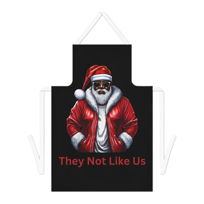 They Not Like Us-Adult Apron (AOP) (Black)