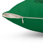 They Not Like Us 3- (Dk Green) Spun Polyester Square Pillow