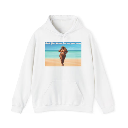 Rock Your Curves and Own Your Waves Hooded Sweatshirt