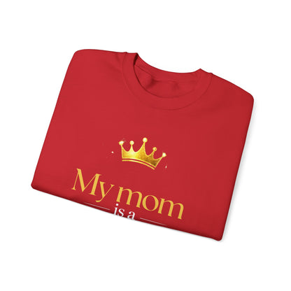 Mom Queen Sweatshirt — Mother's Day Crewneck