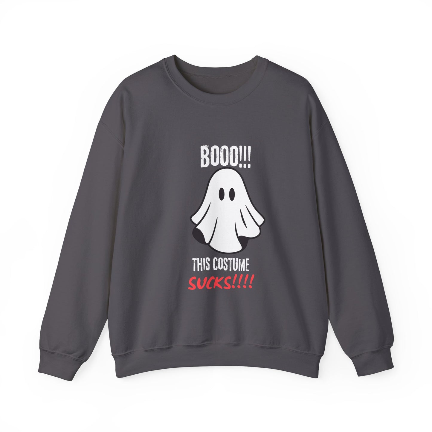 Boo Costume Sucks-Black-Sweatshirt