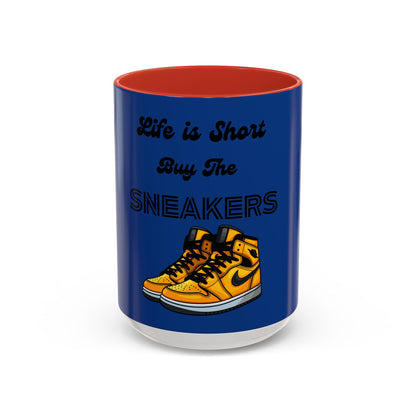 Life is Short Buy The Sneakers Mug