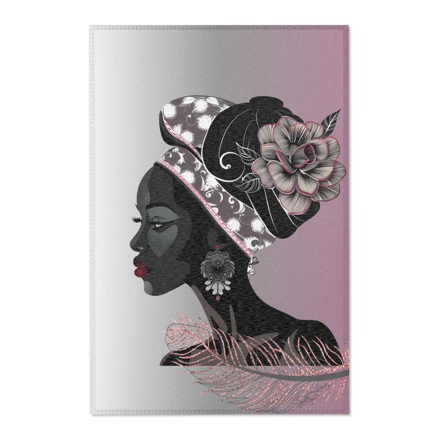 Feather Queen Area Rug | Stylish Home Decor | Bohemian Chic Design