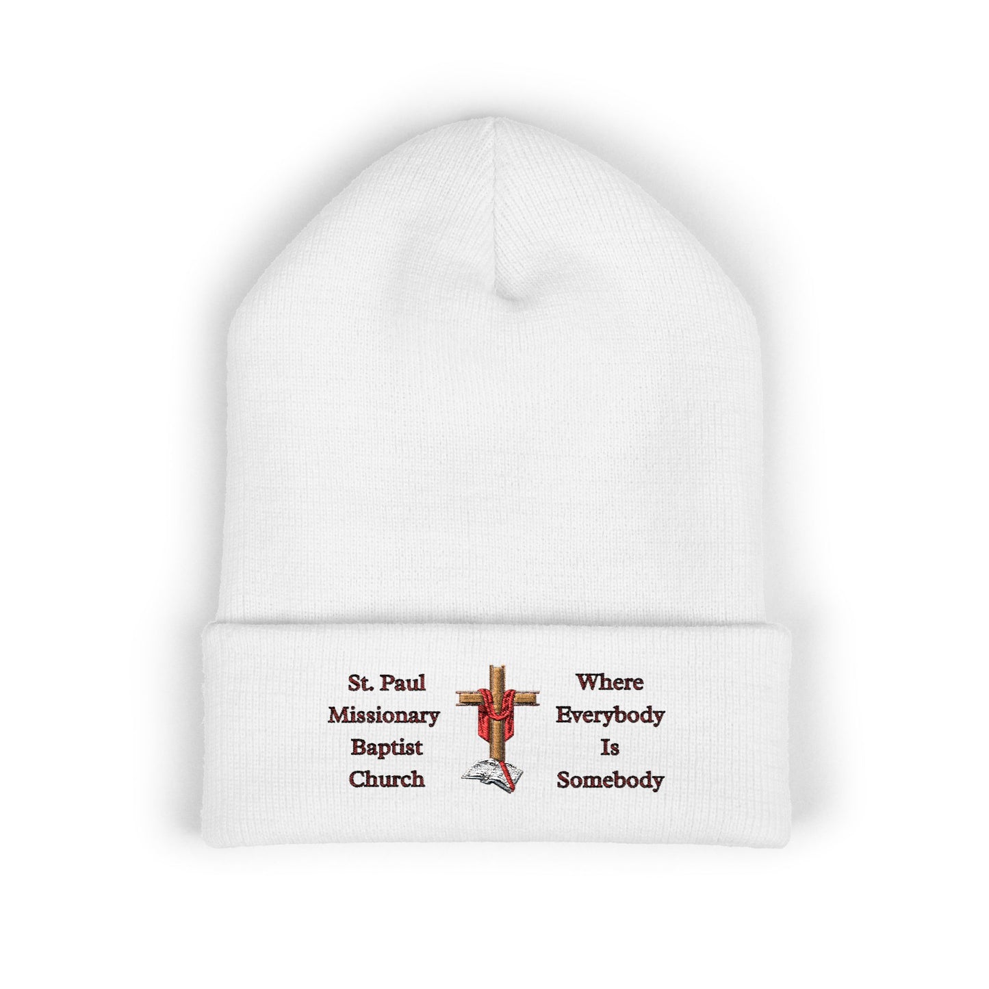 Church Classic Embroidered Cuffed Beanie