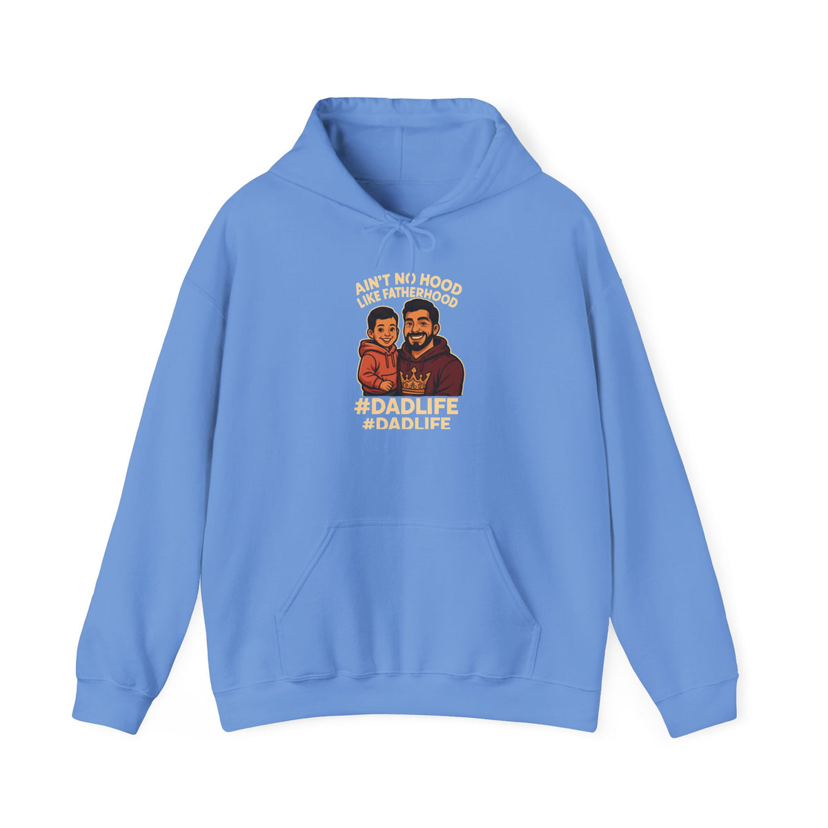 Ain't No Hood Like Fatherhood Hoodie for Dads