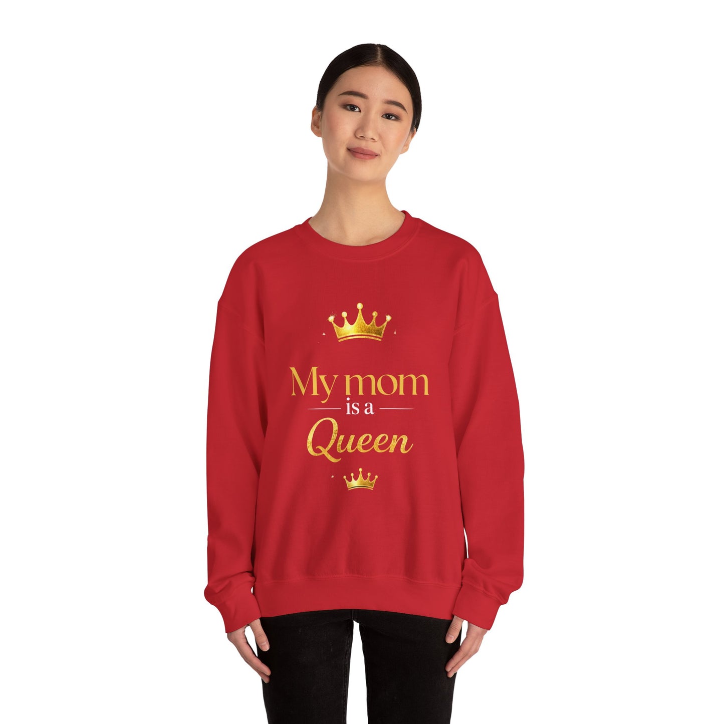 Mom Queen Sweatshirt — Mother's Day Crewneck