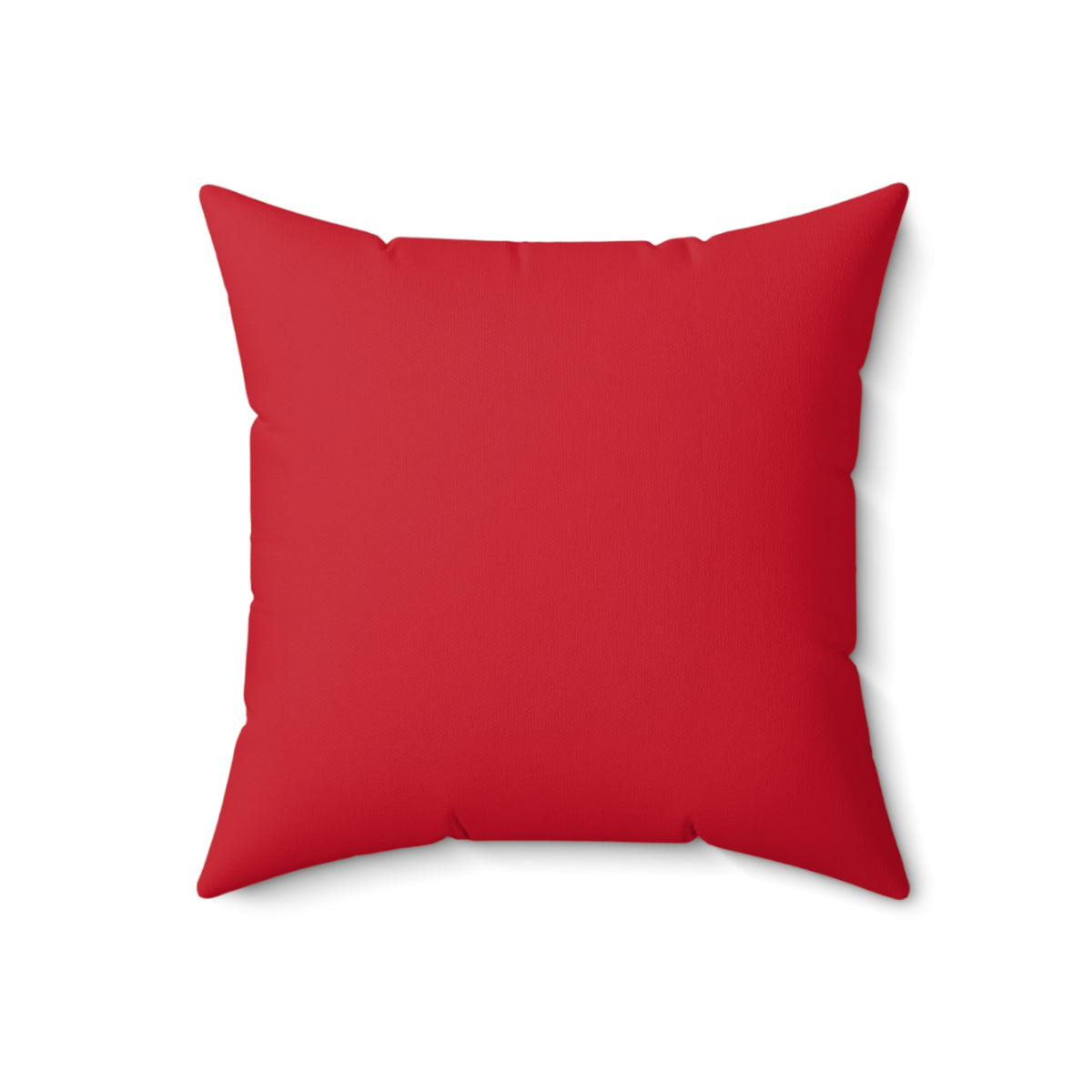 They Not Like Us-Spun Polyester Square Pillow (Red)