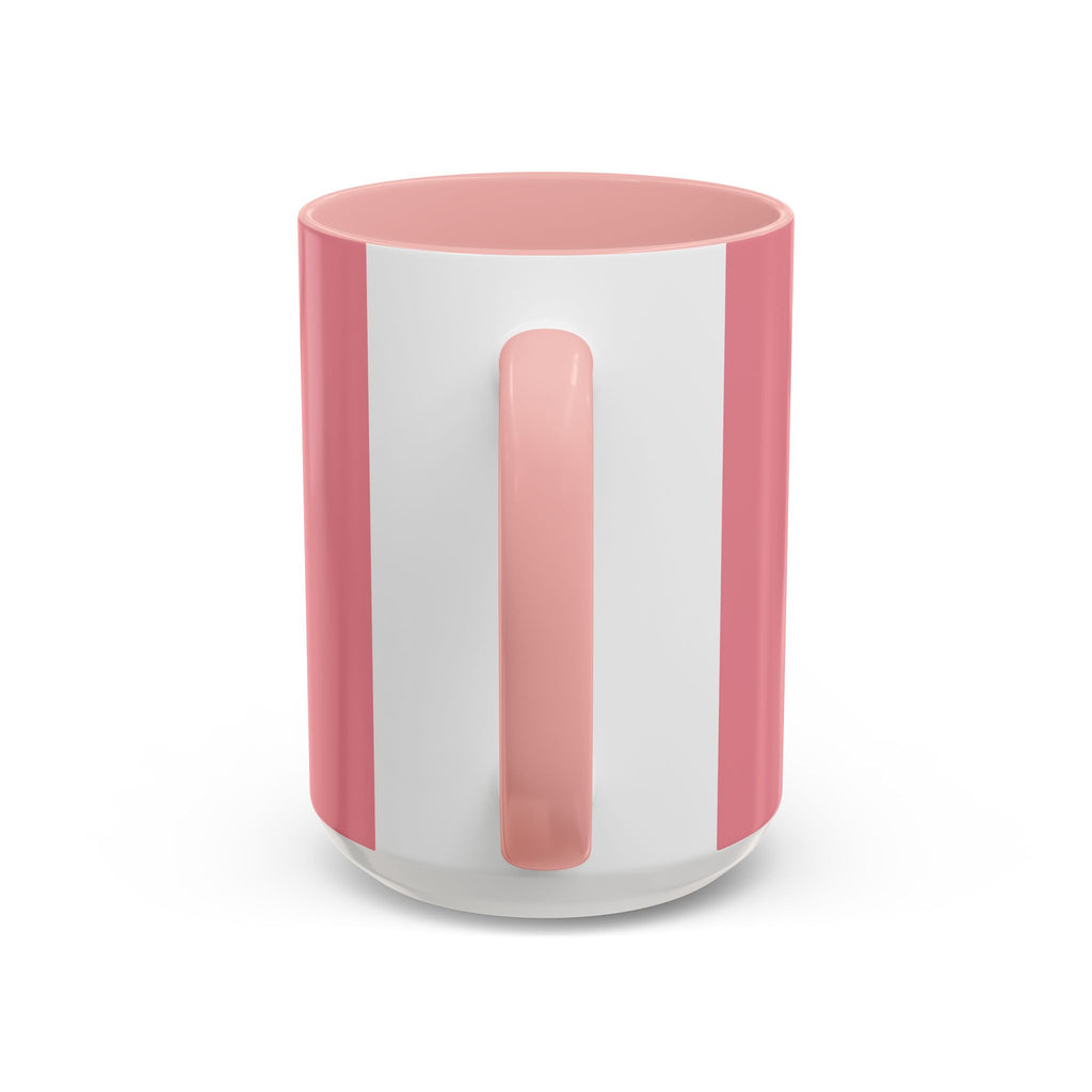 Bougie Mama Coffee Mug – Pink Accent 11/15oz, Gold Script Mom Gift
