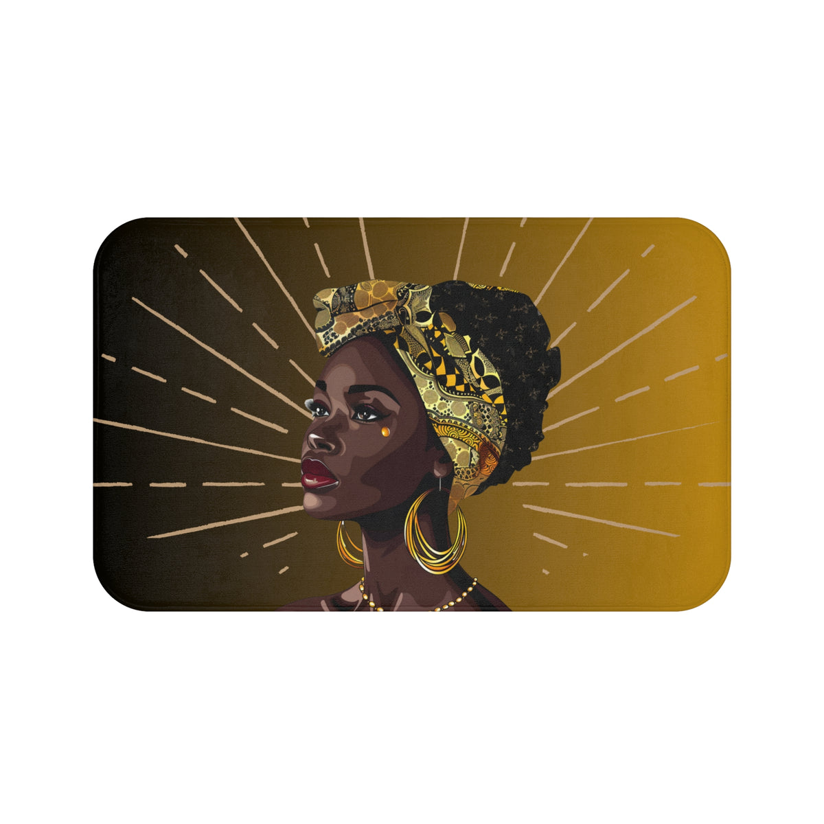 Queen Star Bathmat