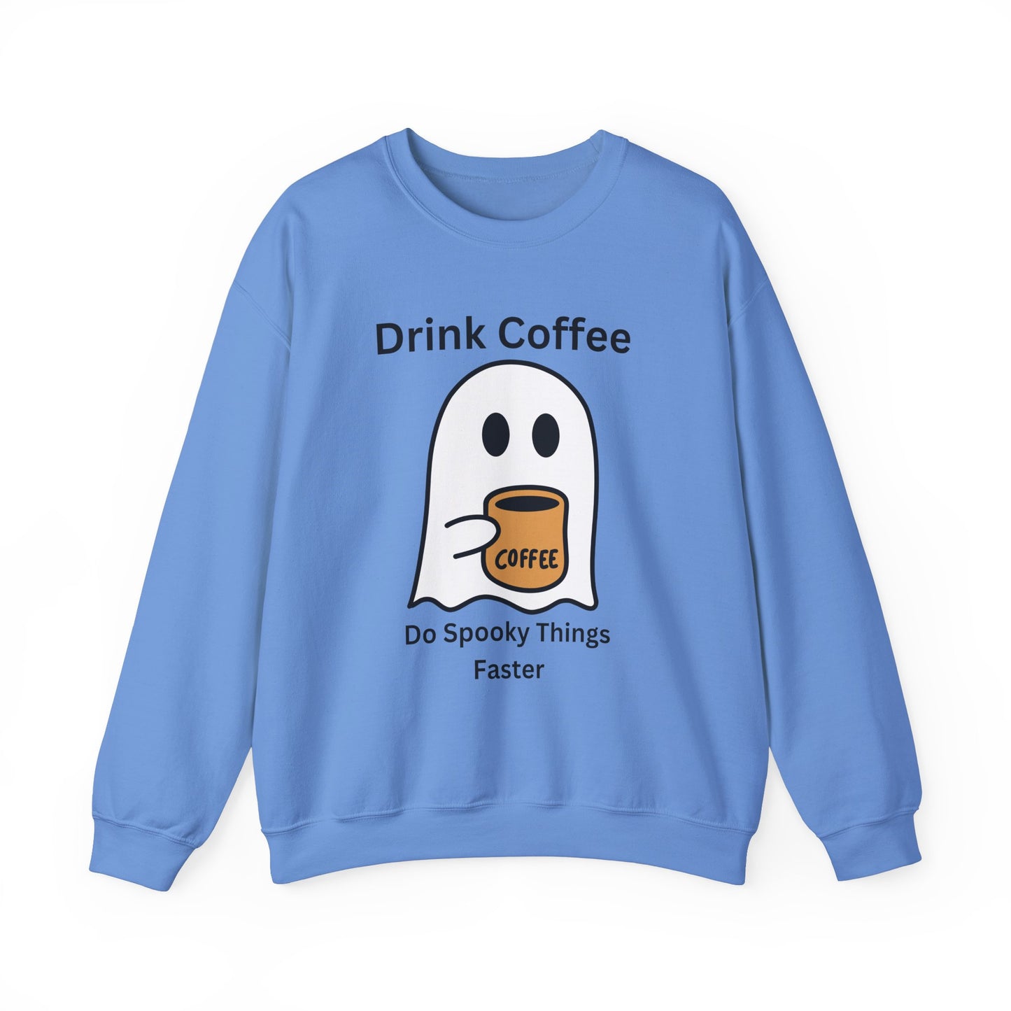 Boo Drink Coffee-Ghost-Sweatshirt
