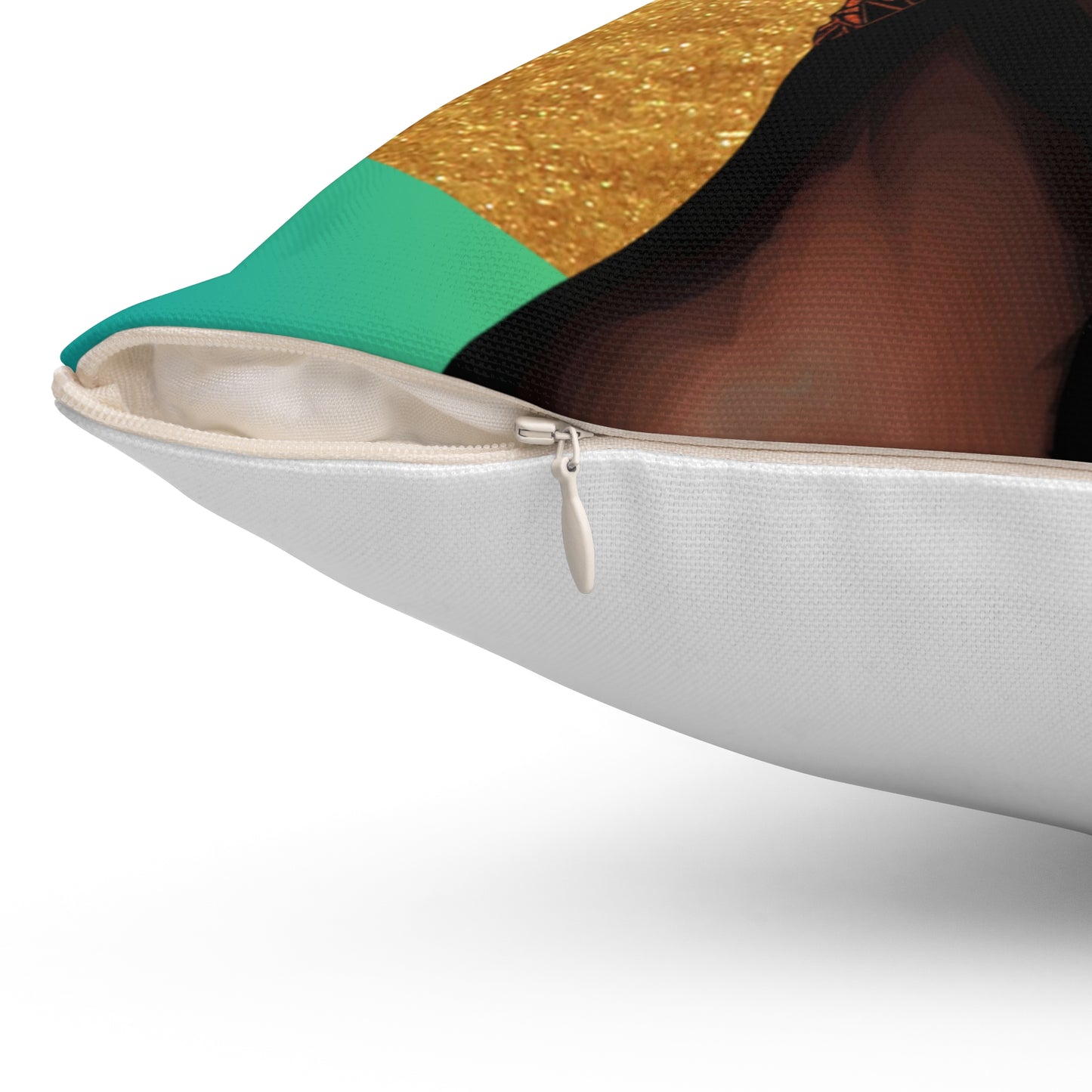 Moon-Spun Polyester Square Pillow