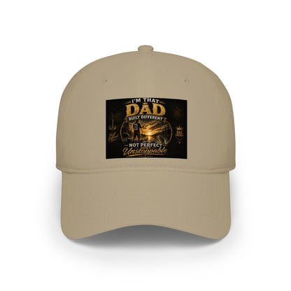 "I'm That Dad" Vintage fishing Design- Low Profile Baseball Cap