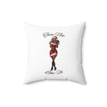 They Not Like Us 3- (White) Spun Polyester Square Pillow