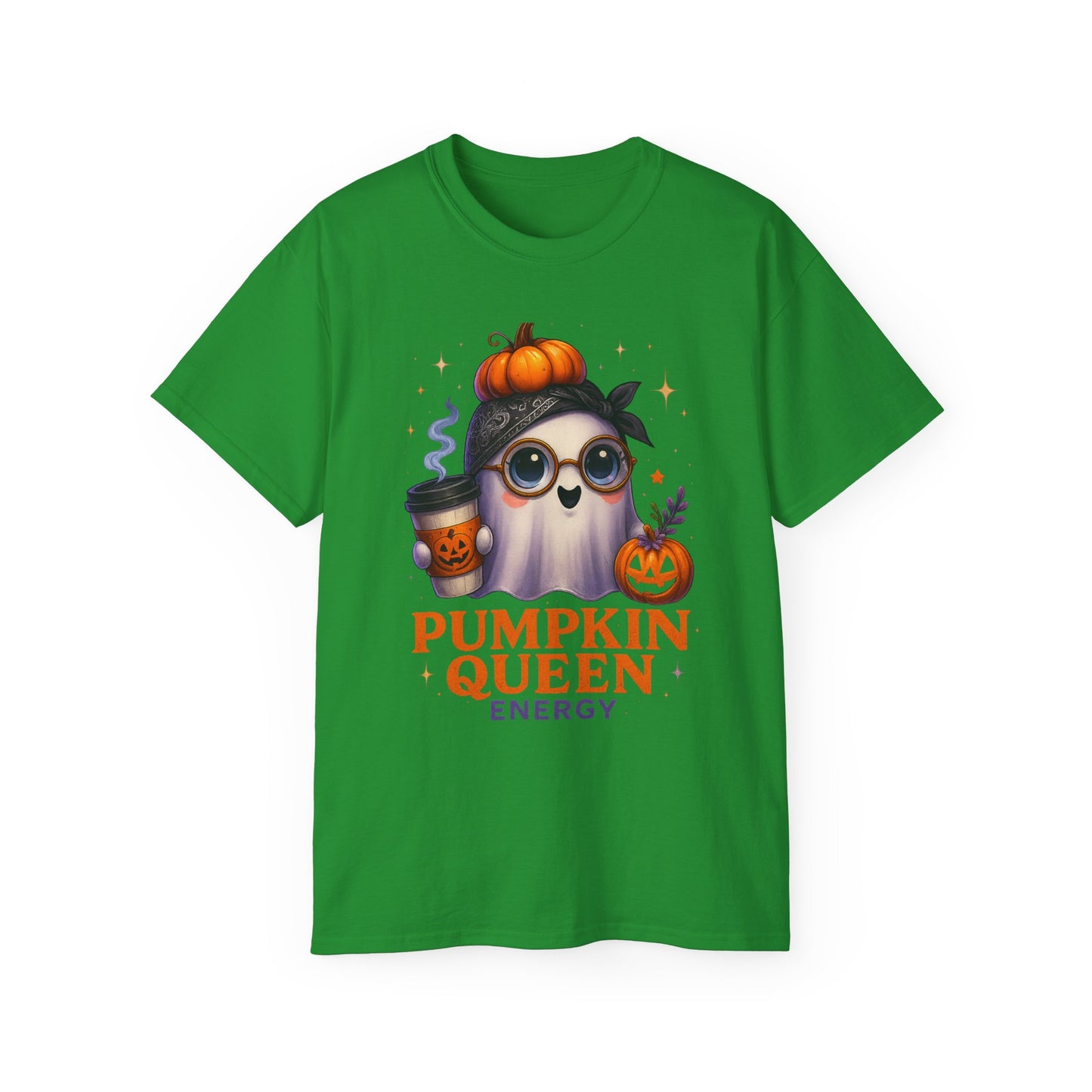 Pumpkin Queen Energy Halloween Tee