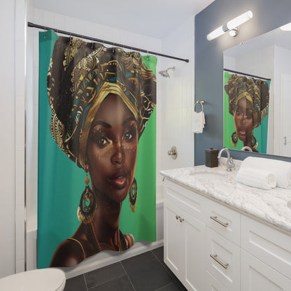 Queen 1-Shower Curtains