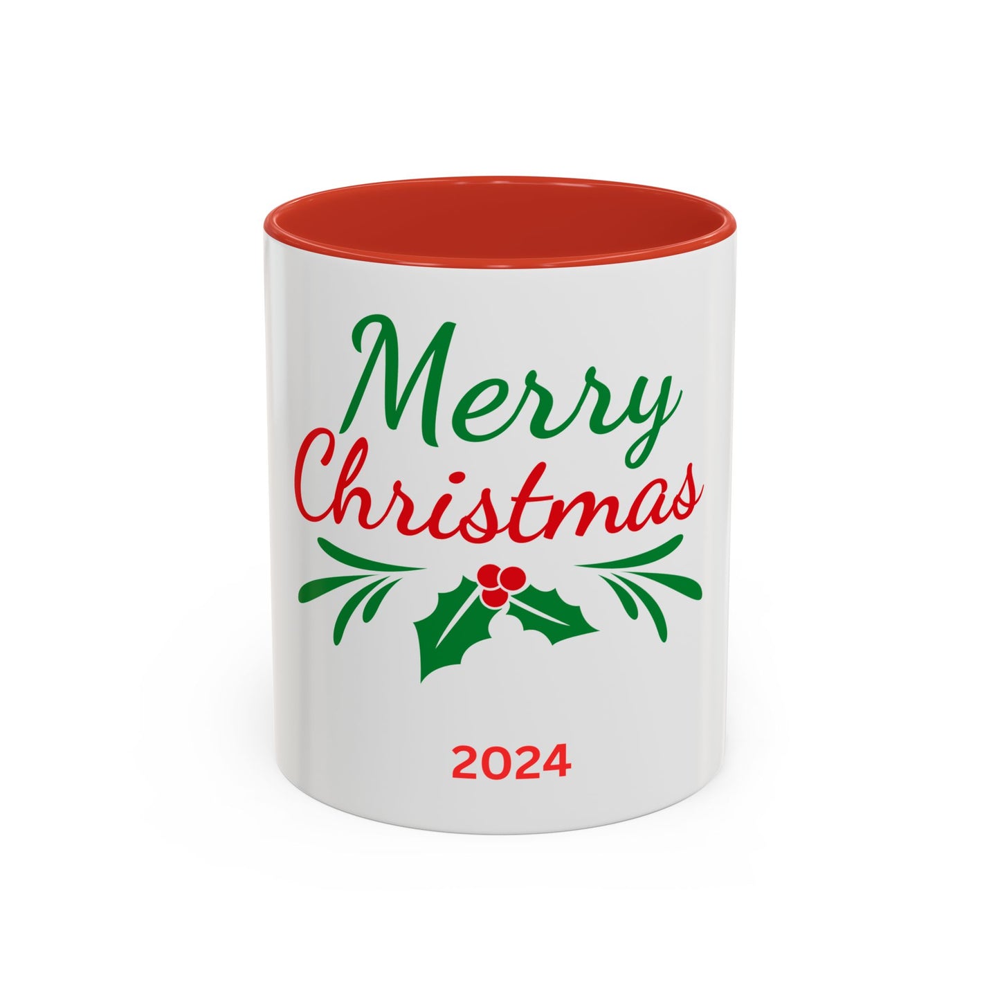 Merry Christmas Holly Mug