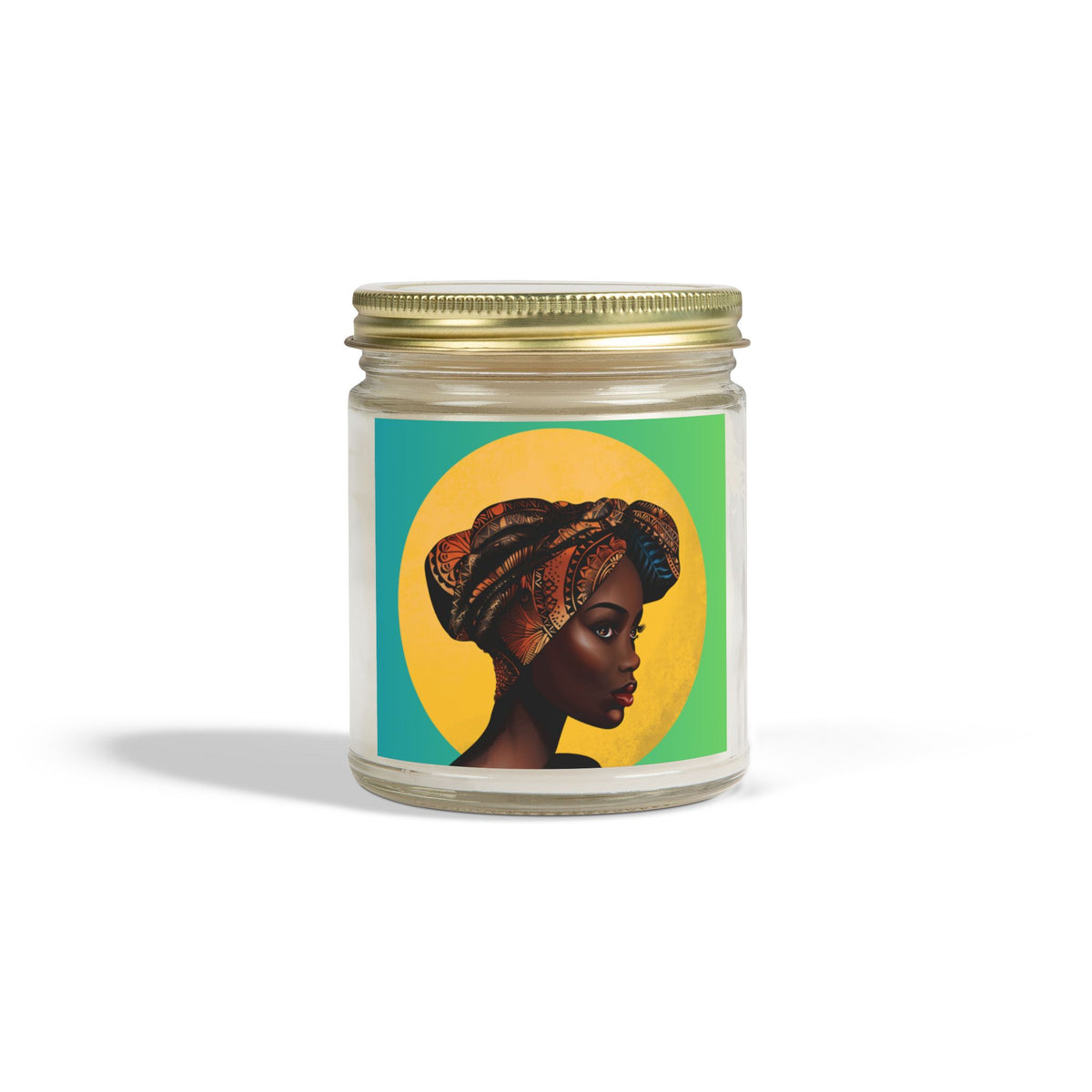 Moon-Scented Candles, Coconut Apricot Wax (4oz, 9oz)