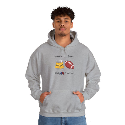 Beer and Football-Hoodie