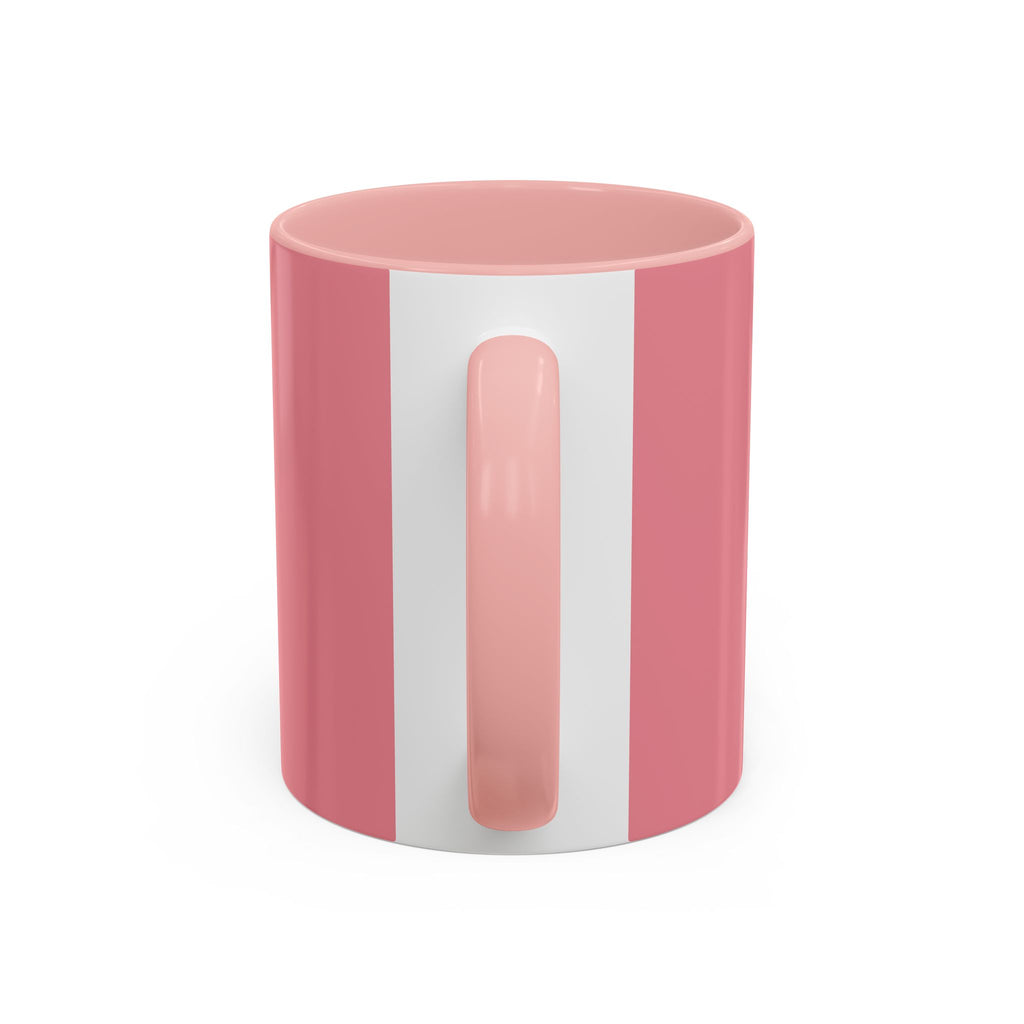 Bougie Mama Coffee Mug – Pink Accent 11/15oz, Gold Script Mom Gift