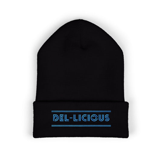 DE-LICIOUS Embroidered Beanie