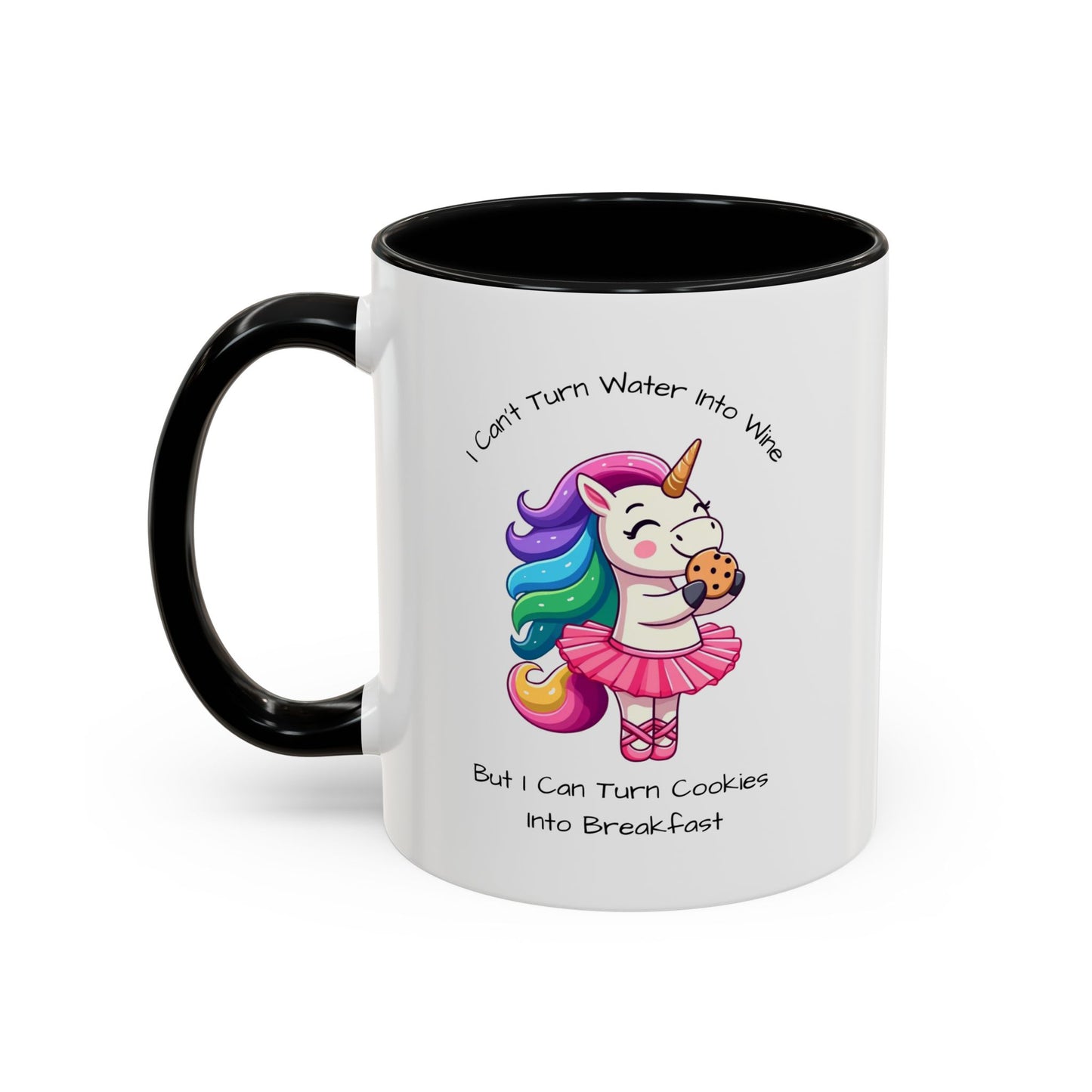 Cookies For Breakfast-Accent Coffee Mug (11, 15oz) (Lt Blue)