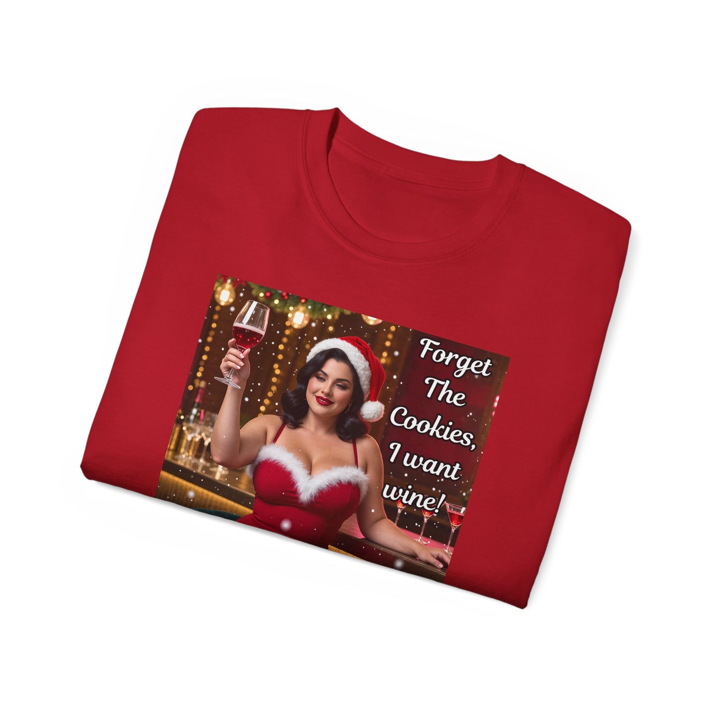 Ms Claus Wine Tee 1