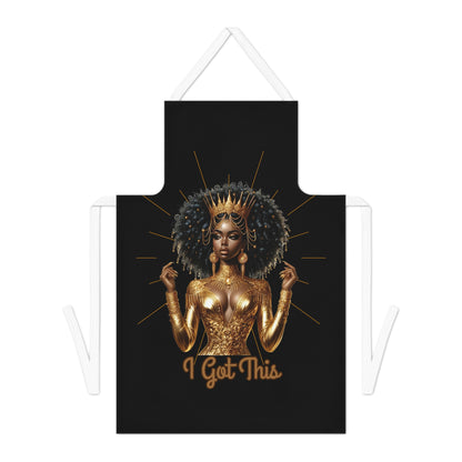 Gold Goddess-Adult Apron (AOP)