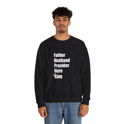 He Is Crewneck Sweatshirt
