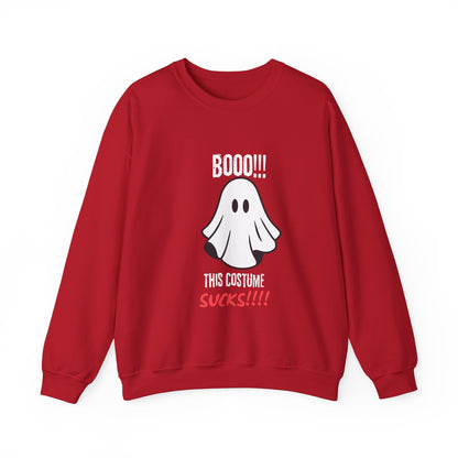 Boo Costume Sucks-Black-Sweatshirt