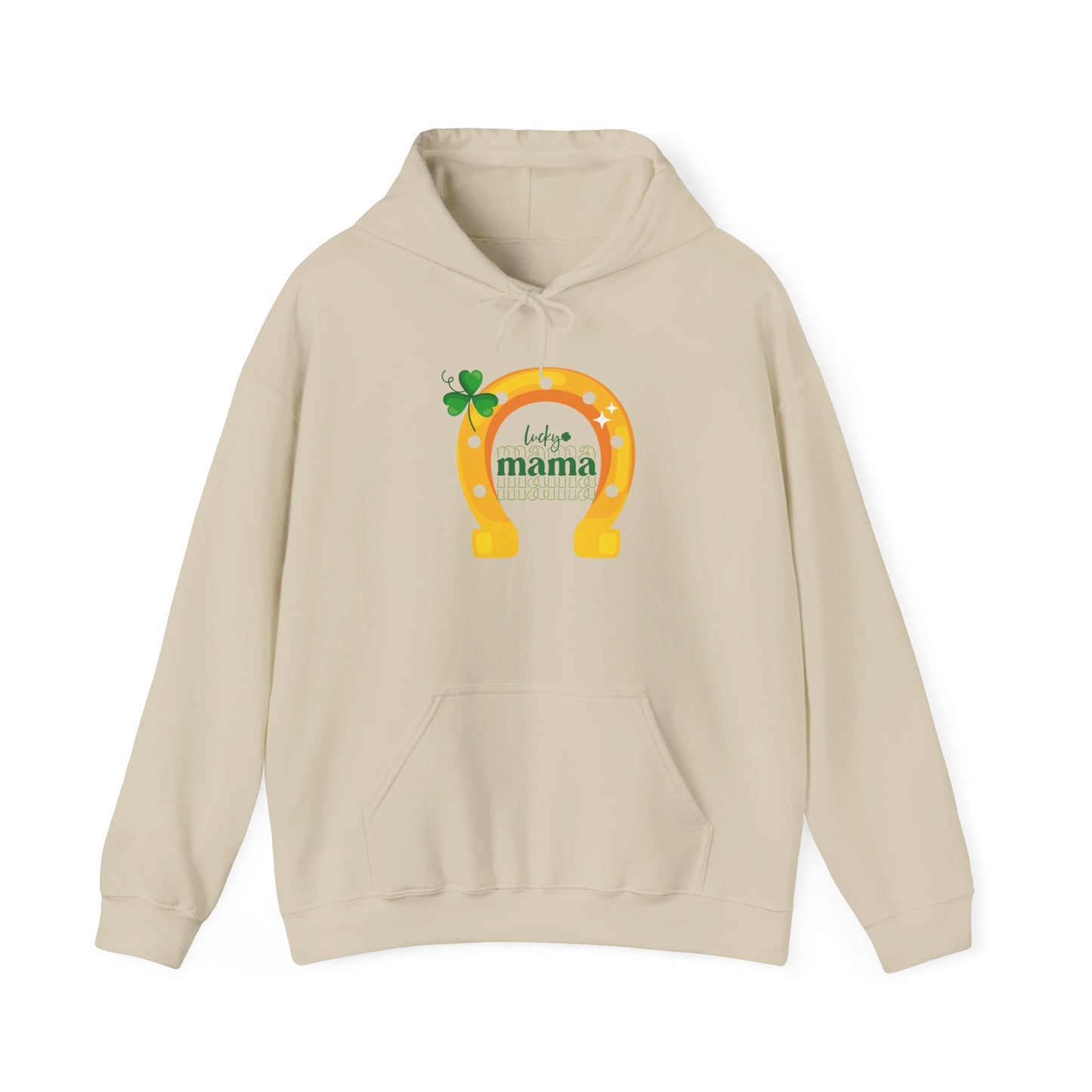 Lucky Mama- Hooded Sweatshirt