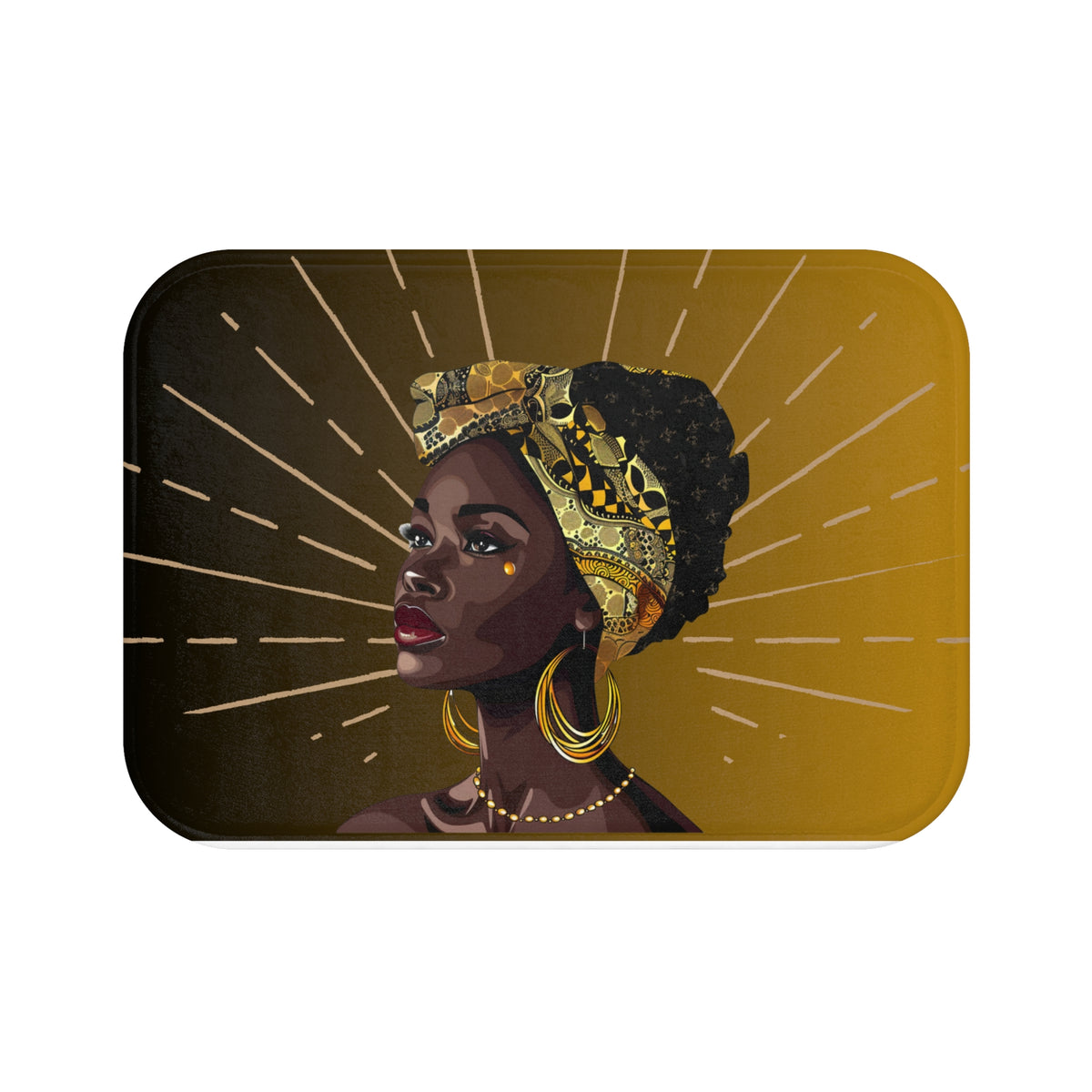 Queen Star Bathmat