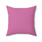 Out Here Lookin Like A Snack 2-Spun Polyester Square Pillow (Lt Pink)