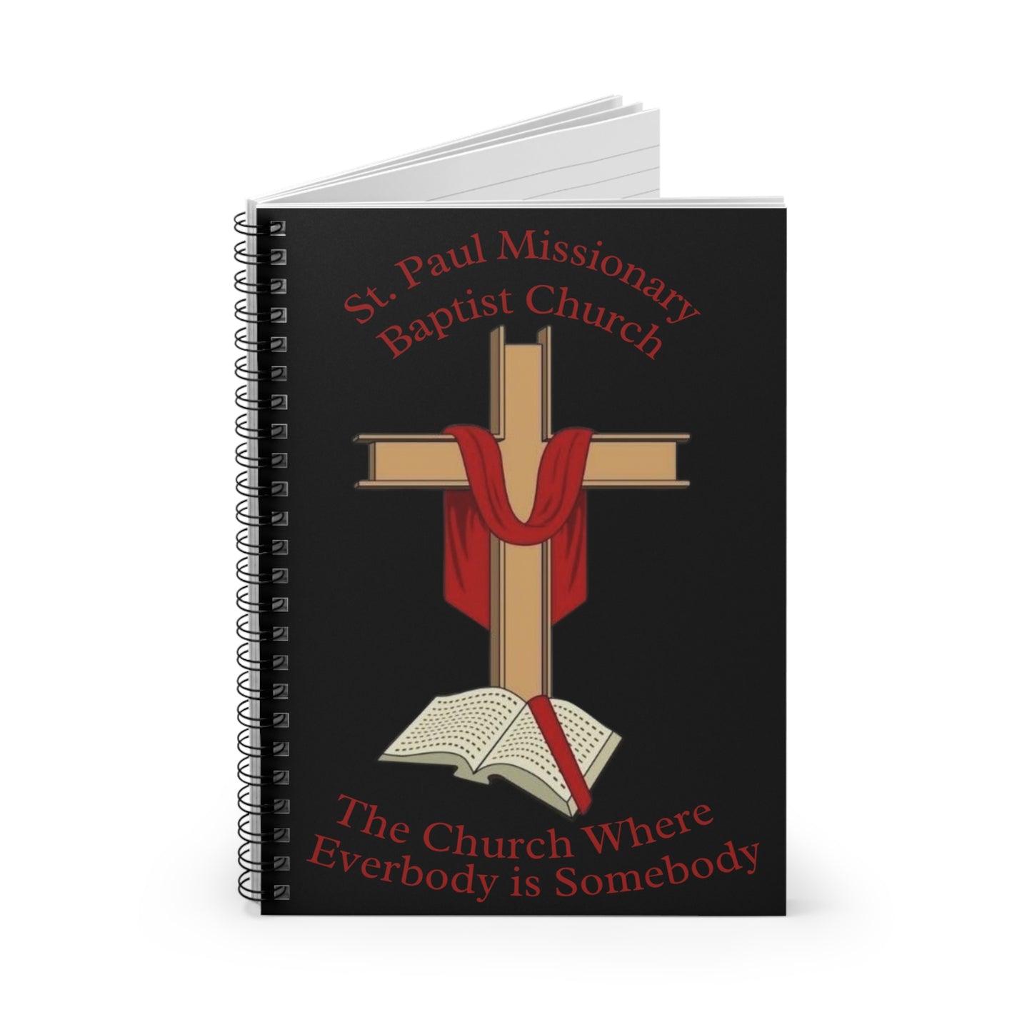St. Paul Missiomary Baptist Church Notebook —Black