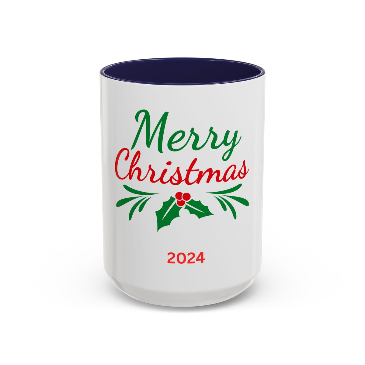 Merry Christmas Holly Mug