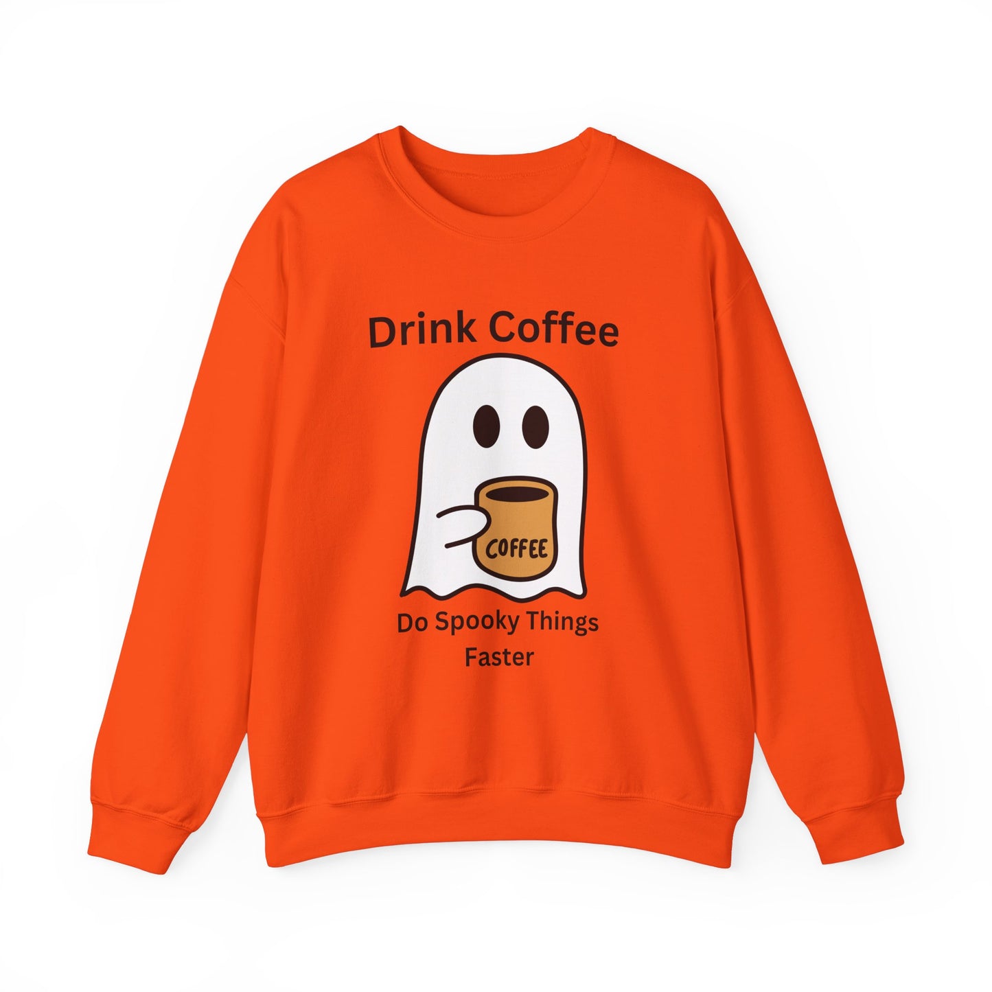Boo Drink Coffee-Ghost-Sweatshirt